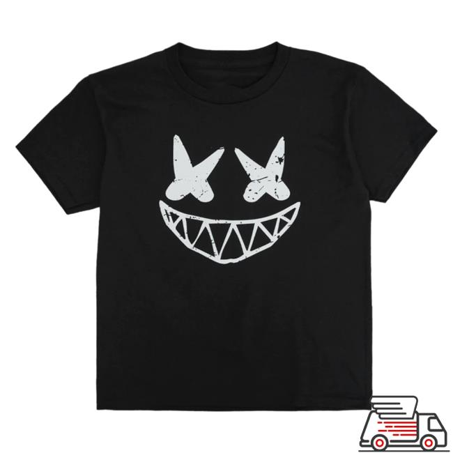 Official Marshmello Merch Store Marshmello Grin Tee Marshmello Apparel Clothing Shop Marshmello