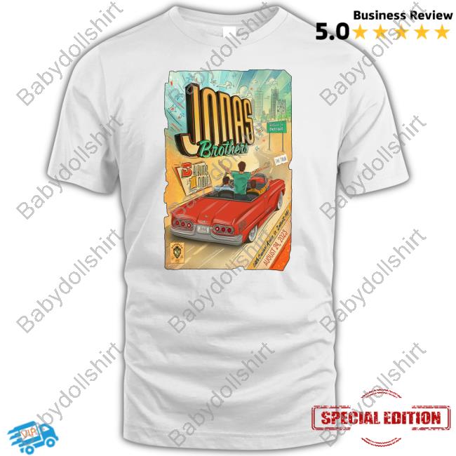 Jonas Brother Detroit Shirt