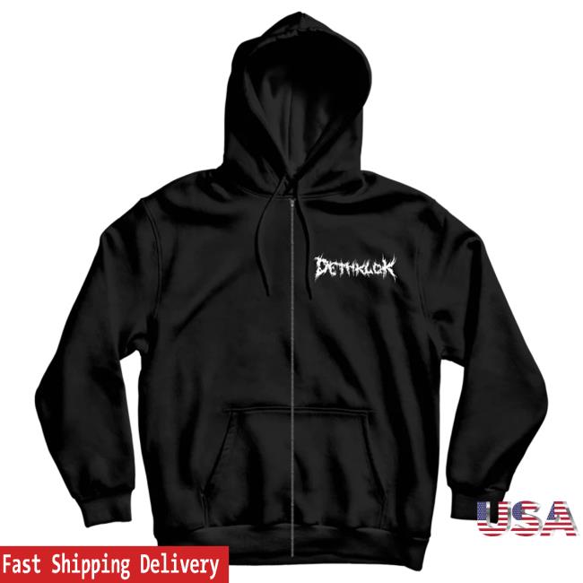 Official Dethklok Merch Shop Dethalbum Iv Zip Hoodie
