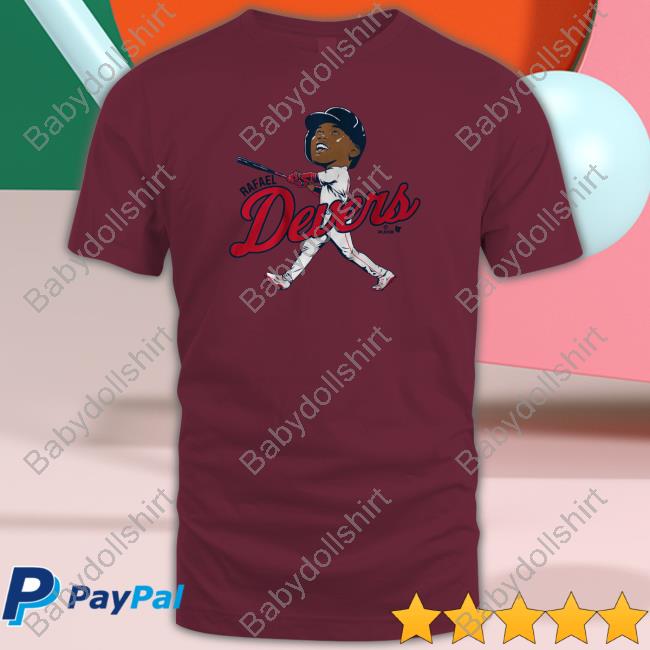 Breakingt Rafael Devers Caricature Long Sleeve