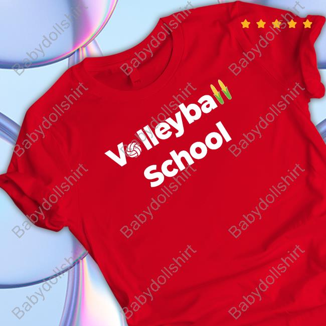 Volleyball School Corn Long Sleeve T Shirt