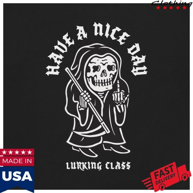 Official Lurking Class Merch Store Lurking Class Greetings Tee - Black LurkingClass