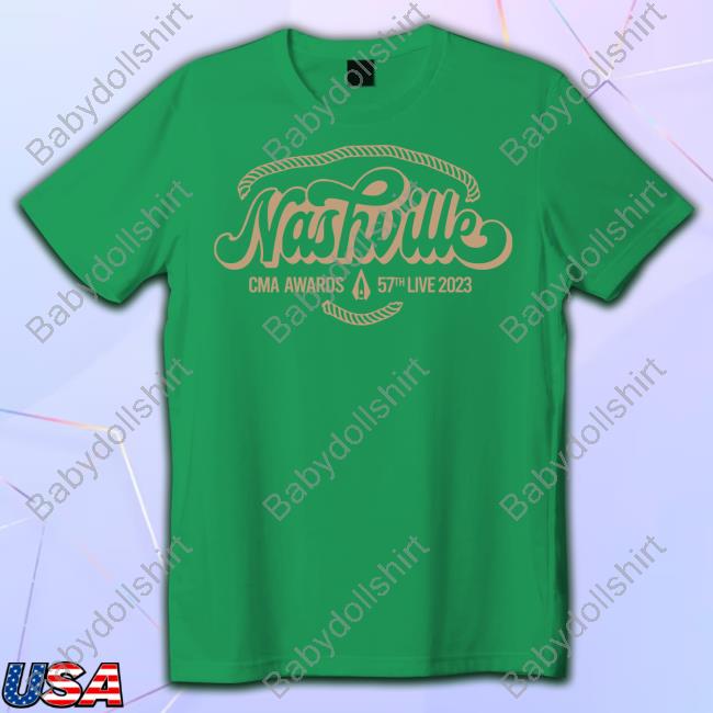 Cmaworld Nashville Rope CMA Awards 57Th Live 2023 Tee