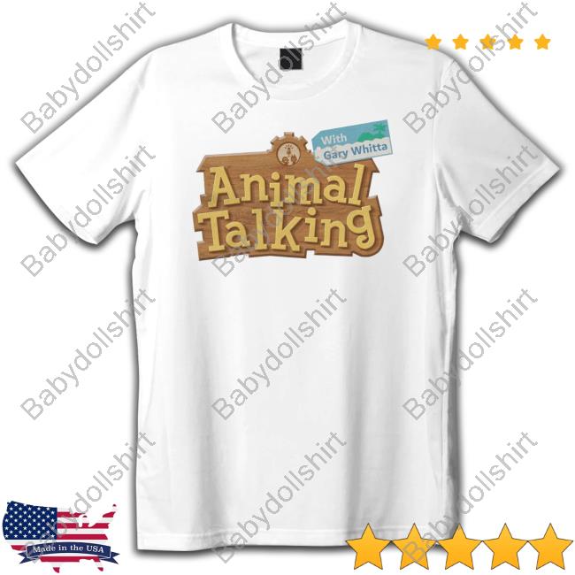 Gary Whitta Animal Talking T Shirt Gundogshop