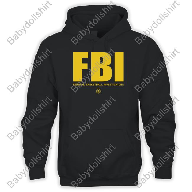 Fbi Federal Basketball Investigators Tee Shirt #1 Ranked Snitch Ref