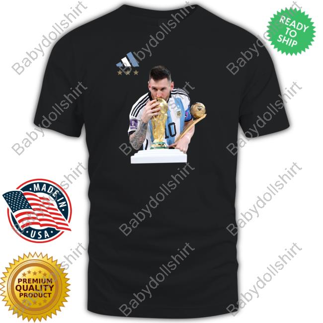 Official Messi Kiss Cup Shirts