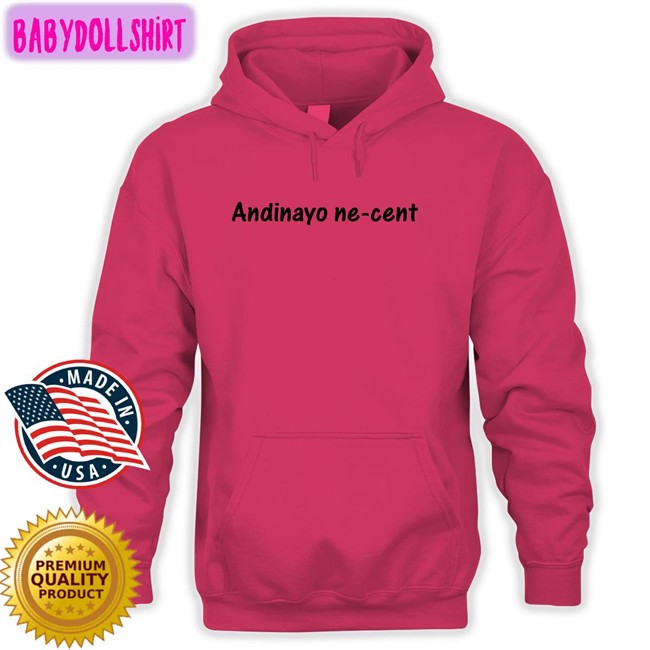 Andinayo Ne-Cent T Shirt White Khayelitsha Entertainment