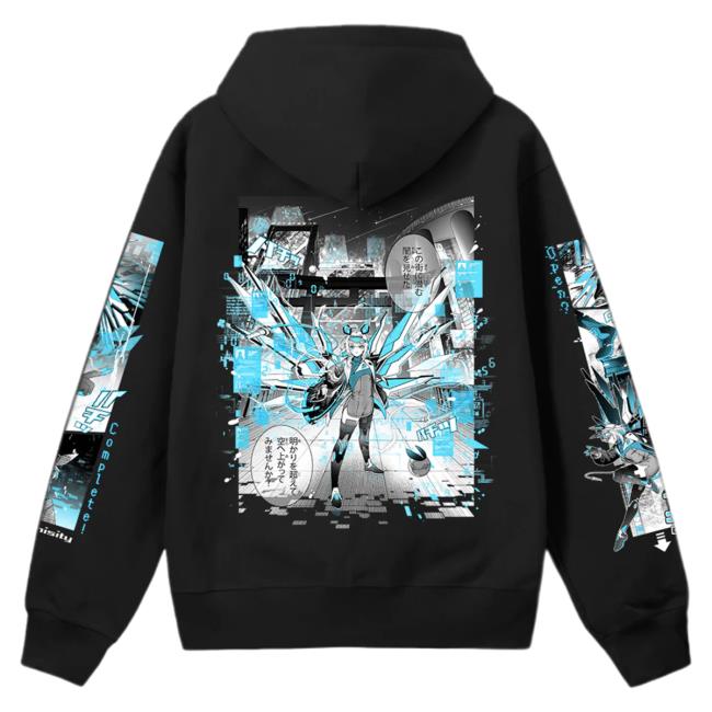 Official UwuMarket Sayu x UwU Collab Sayu Origin Popover Sweatshirt