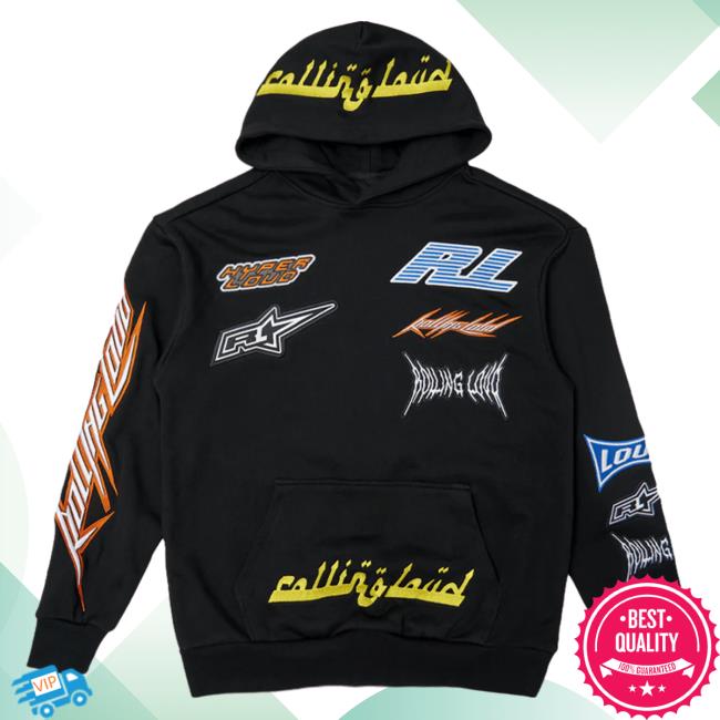 Official Rolling Loud Merch Store Rolling Loud Rl Super Moto World Tour Black Sweatshirts Rolling Loud Apparel Clothing Shop RollingLoud