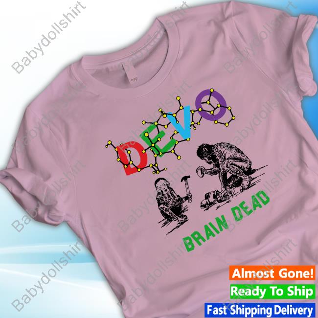 Official Brain Dead X Devo Booji Dna Shirt