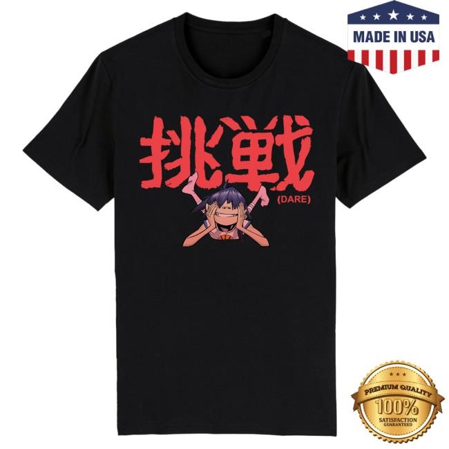 Official Gorillaz Merch Store Shop Gorillaz It's Dare Hot Shirt