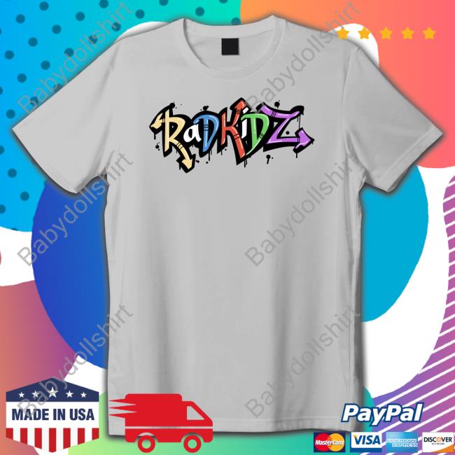 Radkidz Radffitti Shirt Neon Orange