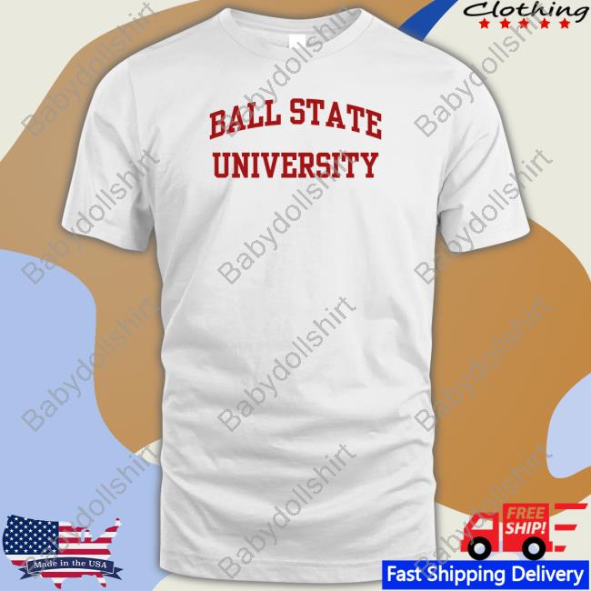 Ball State University Tee Shirts David Letterman