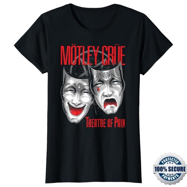 Mötley Crüe - Theatre of Pain - Cry T Shirt Motley Crue Official