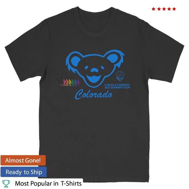Dead And Company Store Merch Colorado Summer 2022 Event Tee