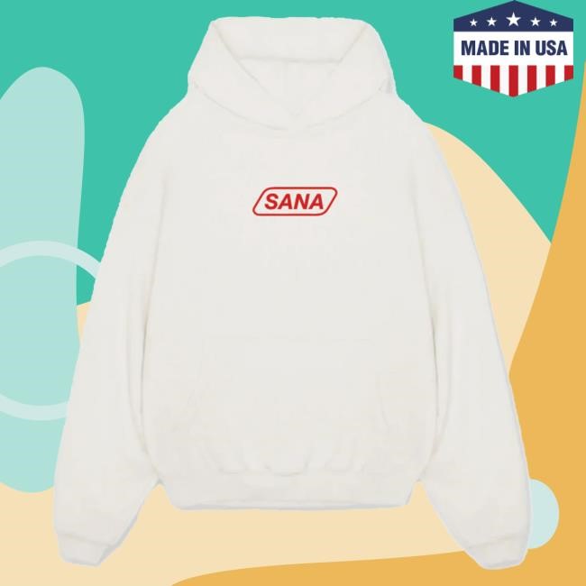 Official Sana Detroit Clothing Store Shop Sana Hockey Staff Hooded Sweatshirt - White SanaDetroit