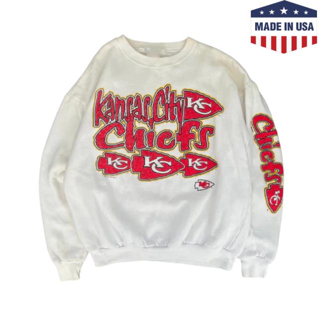 Official Kansas City Chiefs Westside Storey Vintage 90S Cliff Engle Graffiti Rare Kc Chiefs Hoodies