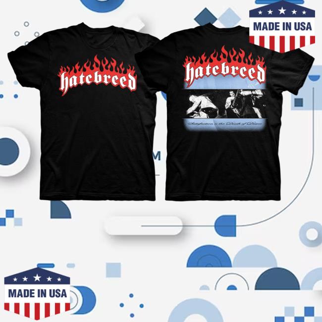 Martyr Store Hatebreed Satisfaction Album T-Shirt