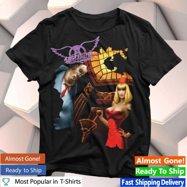 Official Aerosmith Shop Love In An Elevator Tee