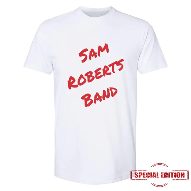 Sam Roberts Band Merch Sam Roberts Band Paint Hoodie