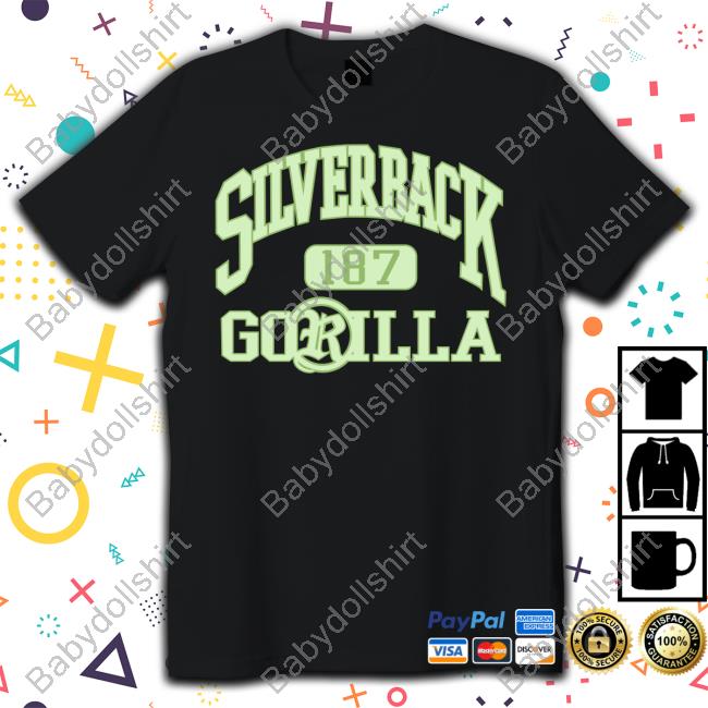 Ramirez Silverback Gorilla Black Tee Shirt