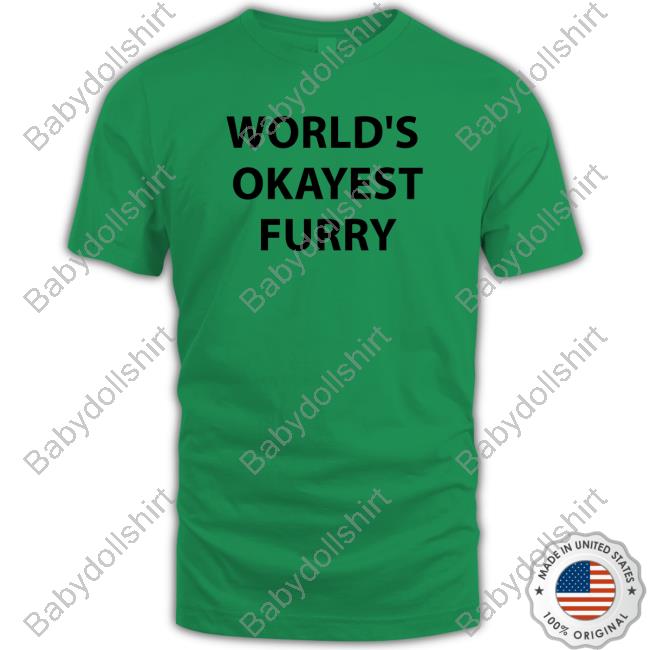 World's Okayest Furry Hoodie Monstrousonmain