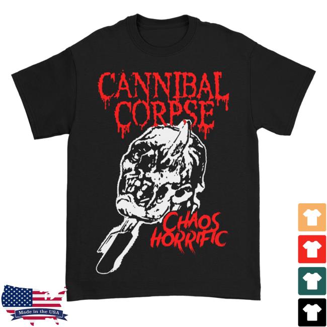 Official Kings Road Merch Chaos Horrific Skull Hot Shirt