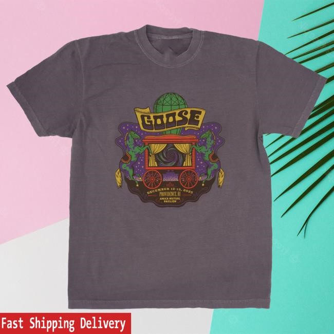 Official Goose The Band Merch Store Wagon Goosemas Tshirt GooseTheBand