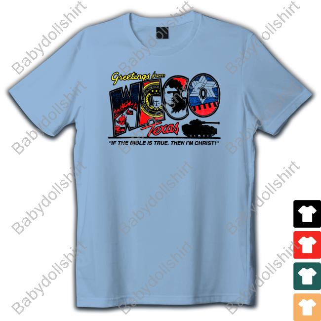 Branch Davidians Greetings From Waco Tee
