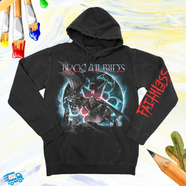Official Black Veil Brides Merch Store Black Veil Brides Faithless Hoody Black Veil Brides Clothing Shop