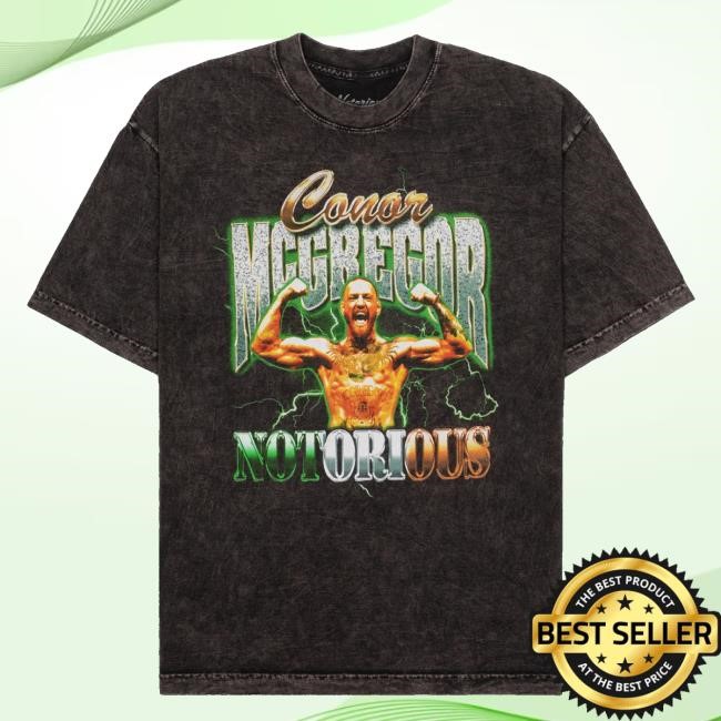 Official Shop Conor Mcgregor Notorious Vintage T Shirt