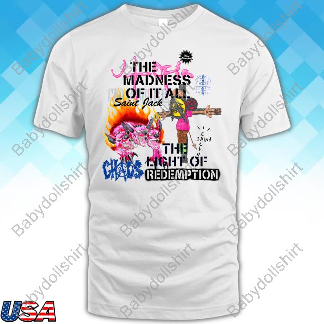 Travis Scott Utopia X St Michael Saint Jack Tee