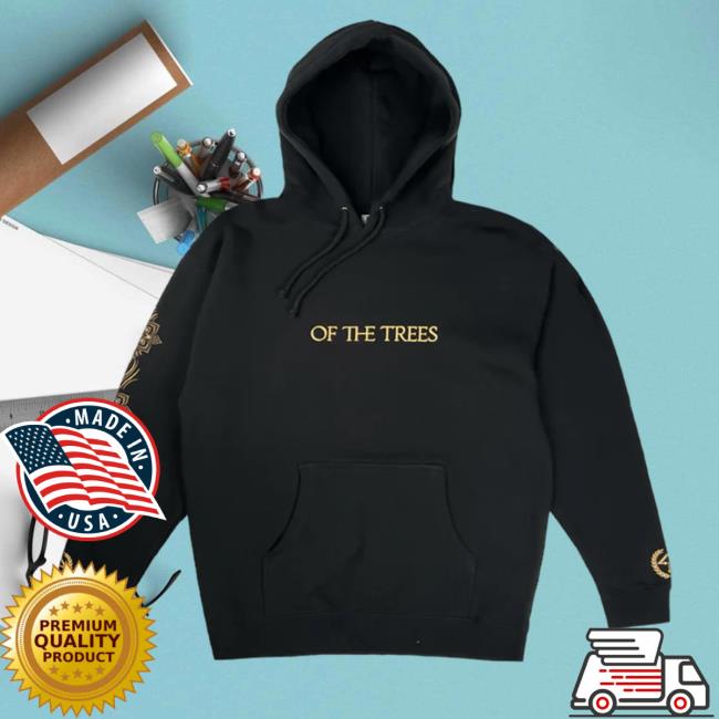 Of The Trees Merch Of The Trees Black Crewneck Sweatshirt