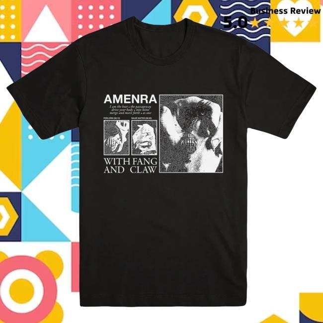 Amenra Fang T Shirt Built For Ritual Crowds Dark Graphic Fang T Shirt Anchored In Amenra History