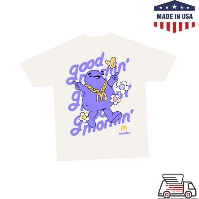 The Doodles X Mcdonald's Grimace Shirt