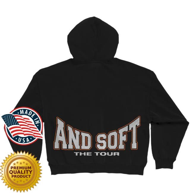 Tour Ready Hit Me Hard And Soft The Tour Zip Hoodie Essential