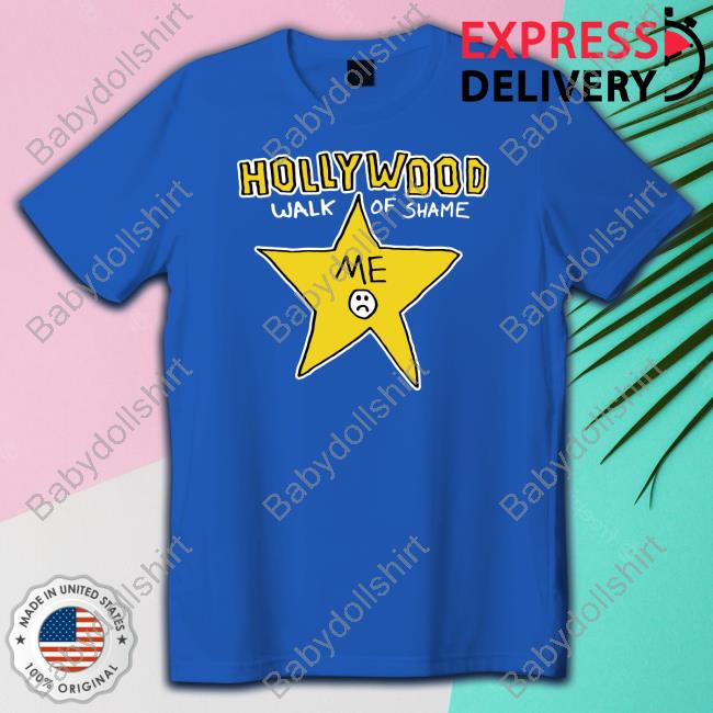 Hollywood Walk Of Shame T Shirt