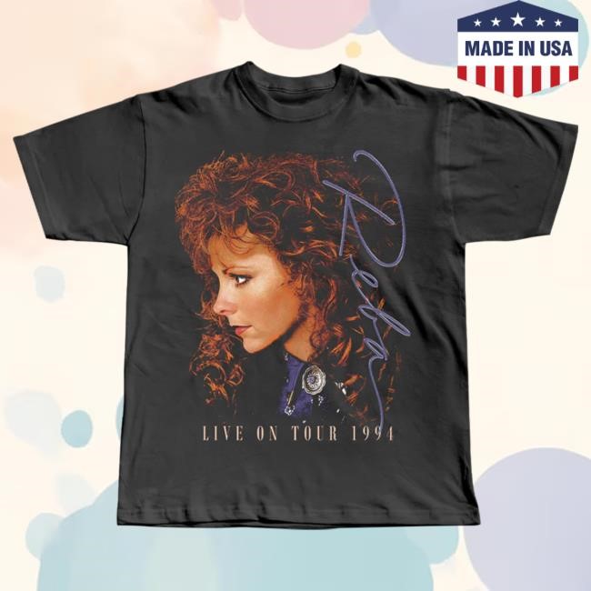 Official Reba Mcentire Merch Store Reba Bolo Tie Photo Shirt New RebaMcentire