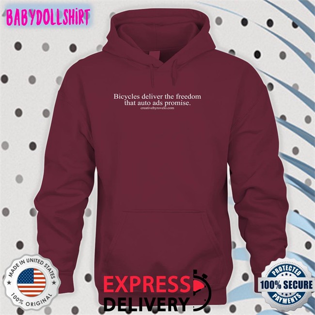 Bicycles Deliver The Freedom That Auto Ads Promise T-Shirt