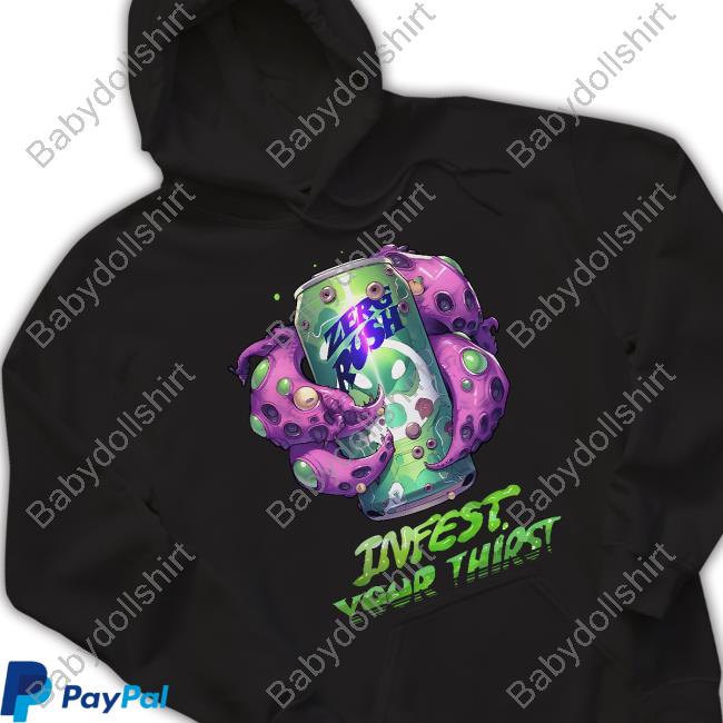 Blizzard Gear Store Merch StarCraft Zerg Rush Long Sleeved T Shirt