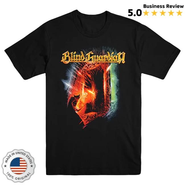 Official Blind Guardian Apparel Beyond The Red Mirror Ver2 Tour Tee