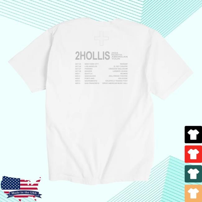 Official 2Hollis Merch Store 2Hollis Leg One White T Shirt