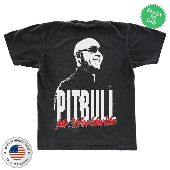 Official Pitbull Merch Store Pitbull Silhouette Shirts Pitbull Clothing Shop