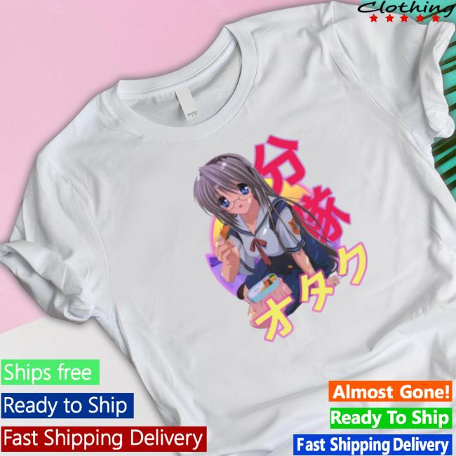 Tomoyo Sakagami Clannad Kuranado Retro Sunset Anime Tees