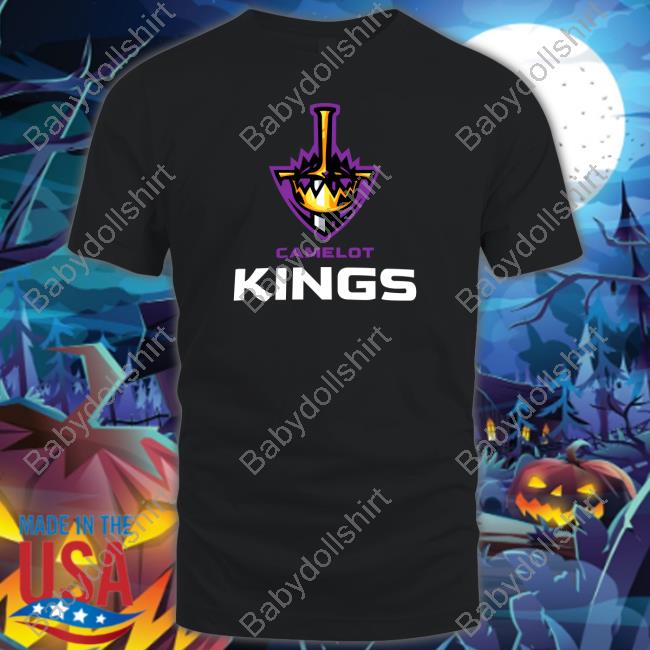 Shop Hirez Studios Merch Camelot Kings Logo Crewneck Sweatshirt - Black