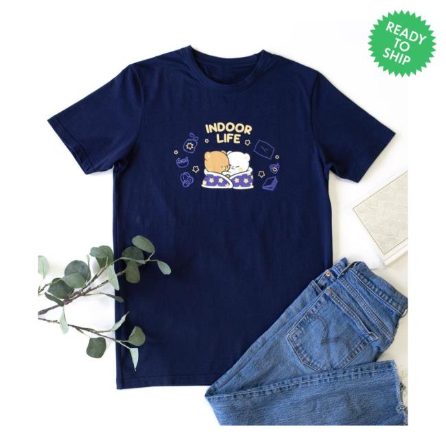 Milk Mocha Indoor Life T-Shirt