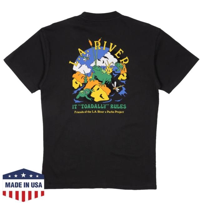 LA River Toadally Rules Tee Parks Project Apparel Shop