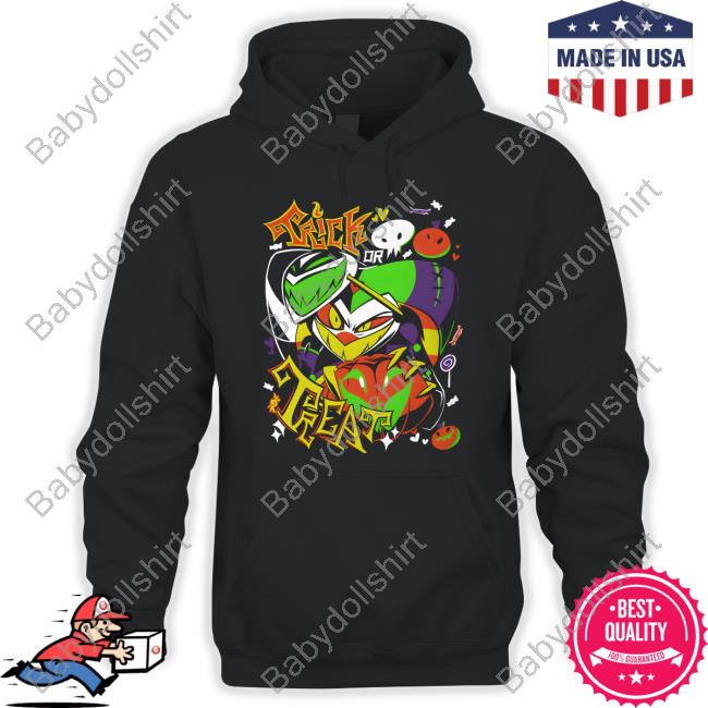 Shark Robot Store Fizzarolli TRICK OR TREAT T-Shirt