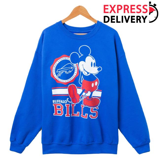 Official Junk Food Apparel Clothing Store Shop Junkfoodclothing Buffalo Bills Footbal Logo Mickey Mouse Hood