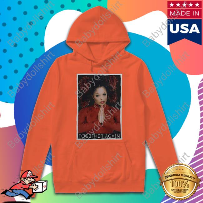 Official Janet Jackson Tour Merch Together Again 2023 Hoodie